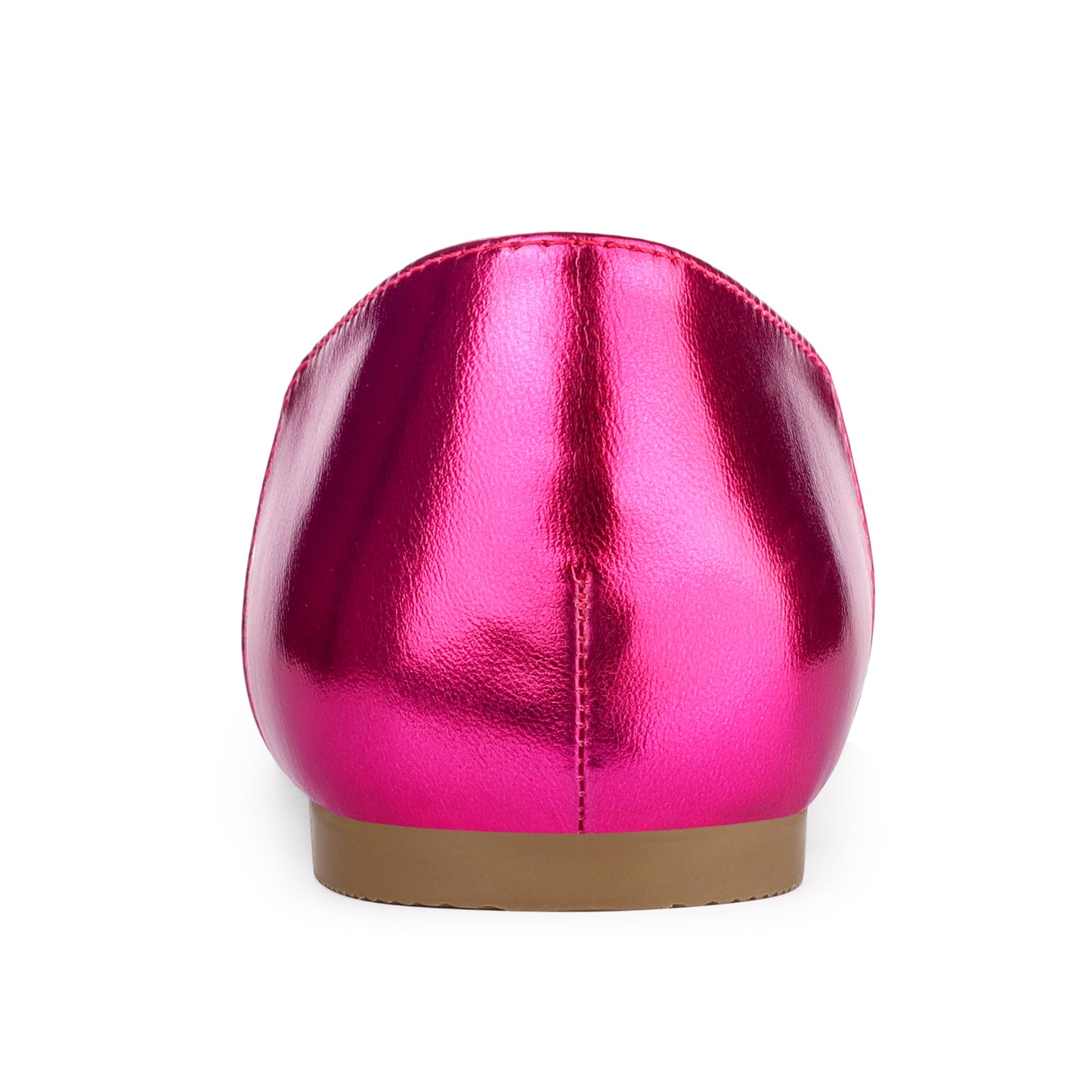 Bailarinas con punta puntiaguda y diamantes de imitación transparentes para mujer