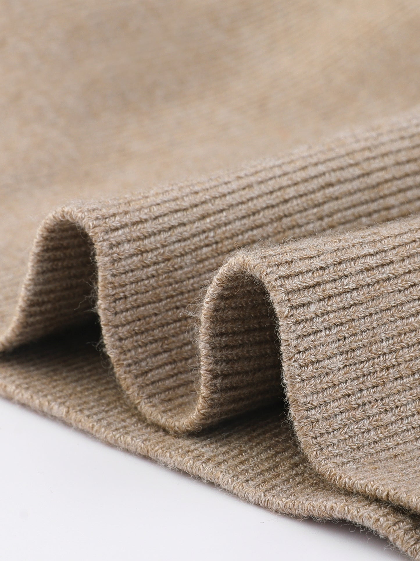 Women's Bodycon Skirt High Waist Stretchy Rib Knit Split Hem Slit Sweater Pencil Skirt