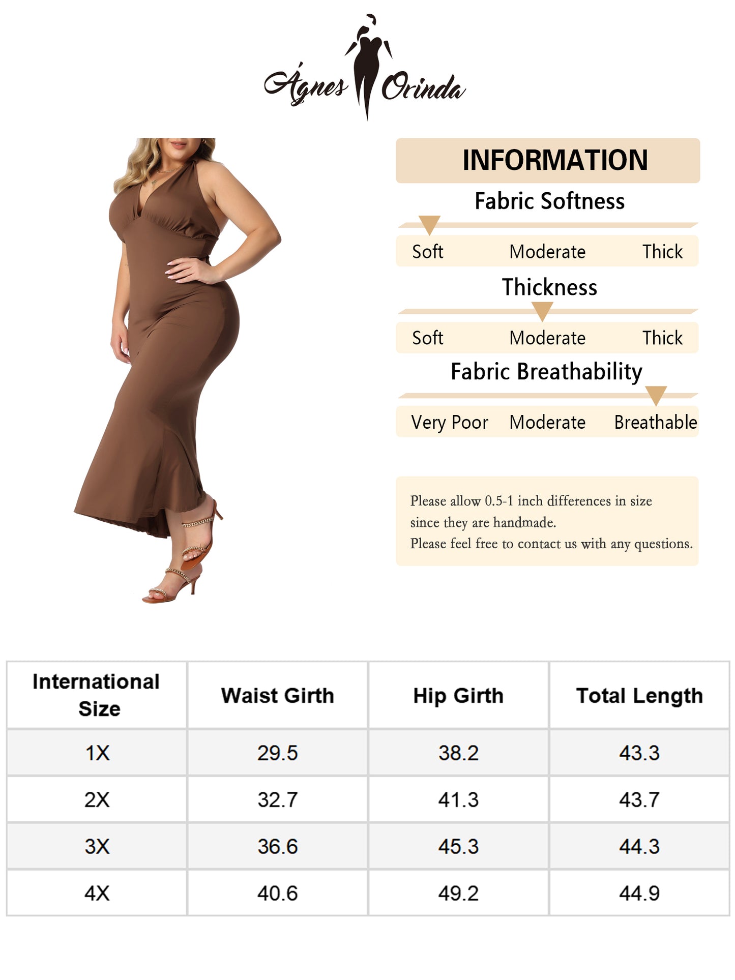 Women Plus Size Maxi Dress Halter V Neck Backless Cocktail Party Mermaid Evening Dress