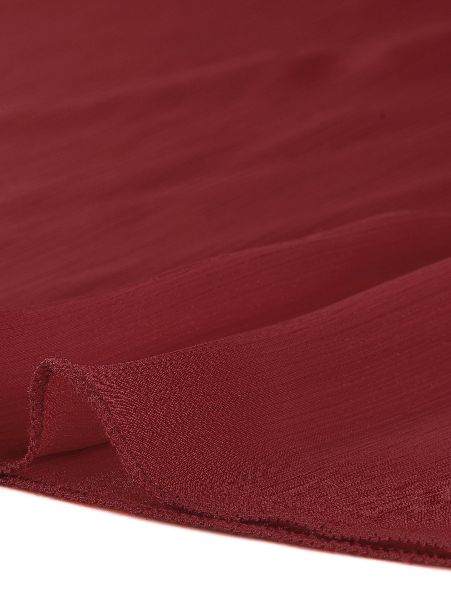 Falda midi de gasa con cintura elástica y dobladillo asimétrico para mujer, estilo vintage, estilo pañuelo