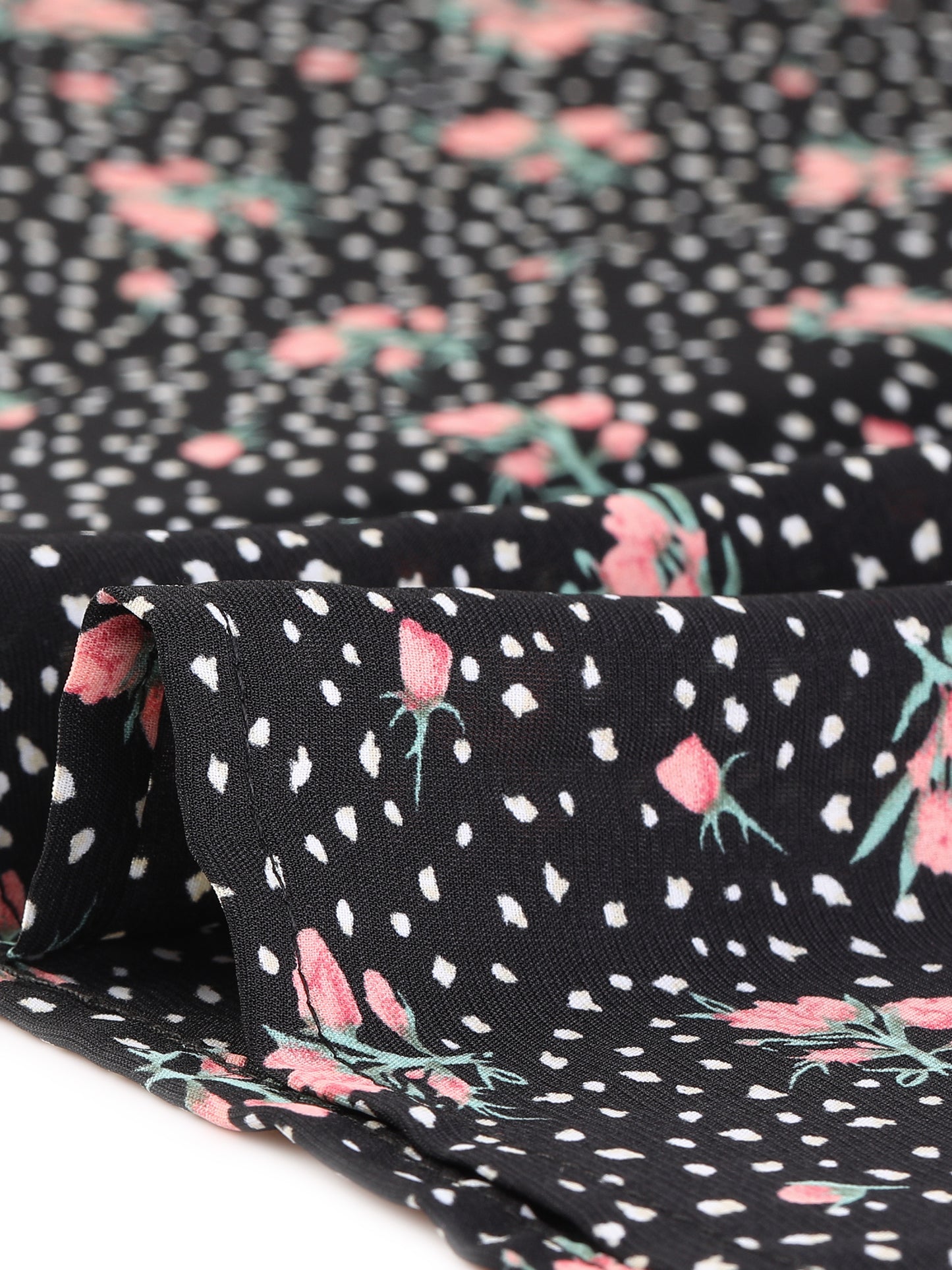 Women's Long Sleeve Printed Button Down Top (Available in Plus Size)