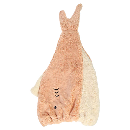 Teenager Hair Drying Towel Cute Cartoon Absorbent Dry Cap Towel Orange
