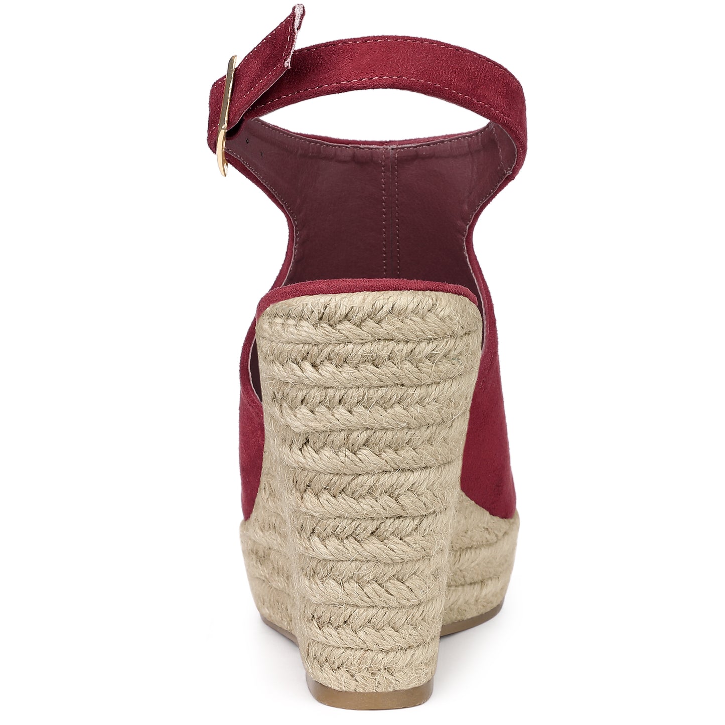 Women's Peep Toe Slingback Platform Espadrilles Wedge Heels Sandals
