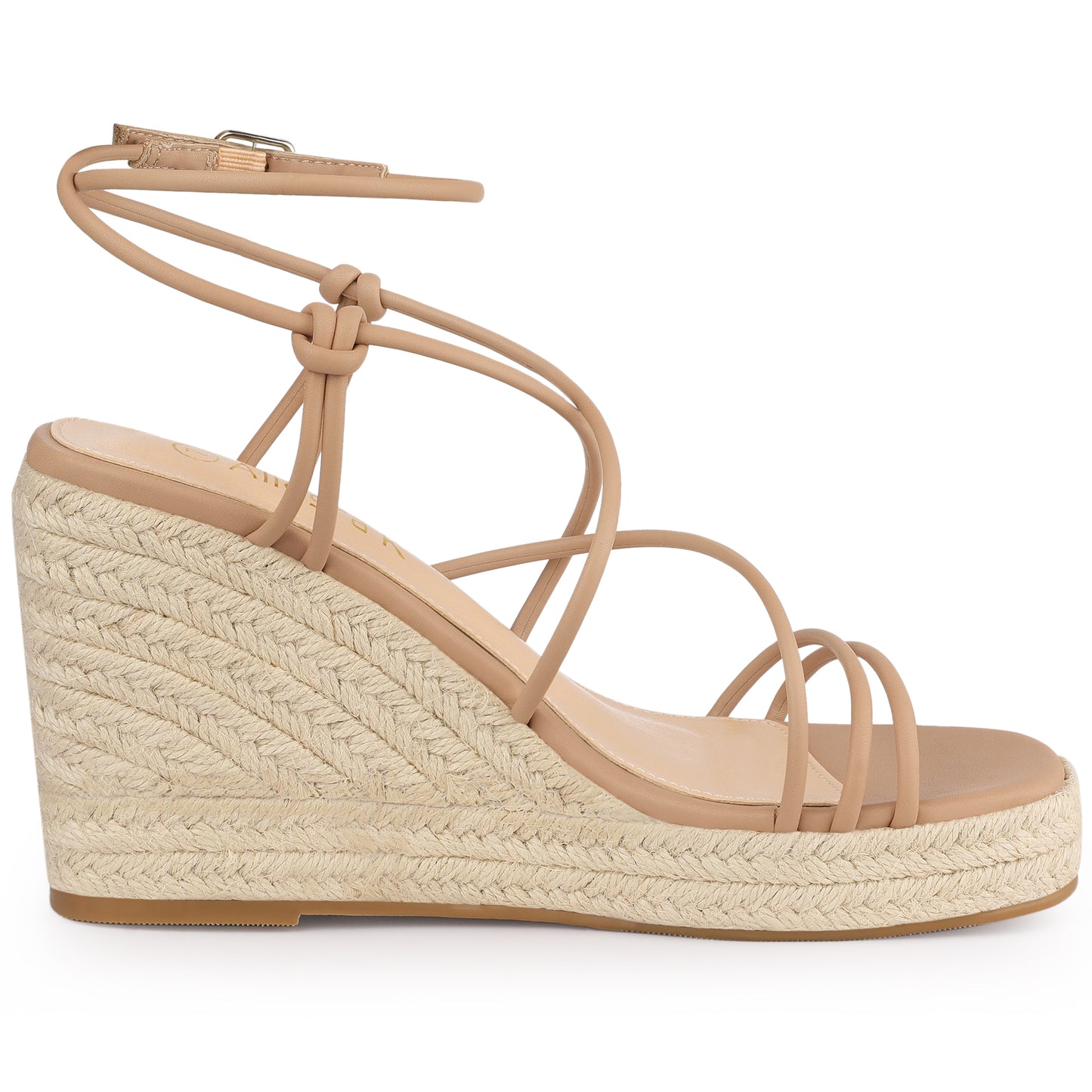 Women's Platform Strappy Wedges Heel Espadrille Wedge Sandals