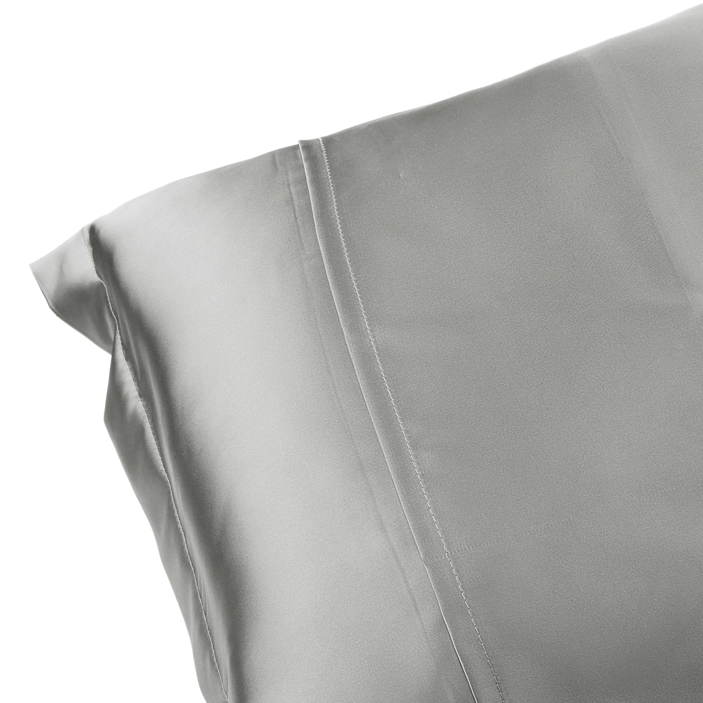 Satin Pillowcase for Hair and Skin Soft and Smooth Set of 2 with Envelope Closure