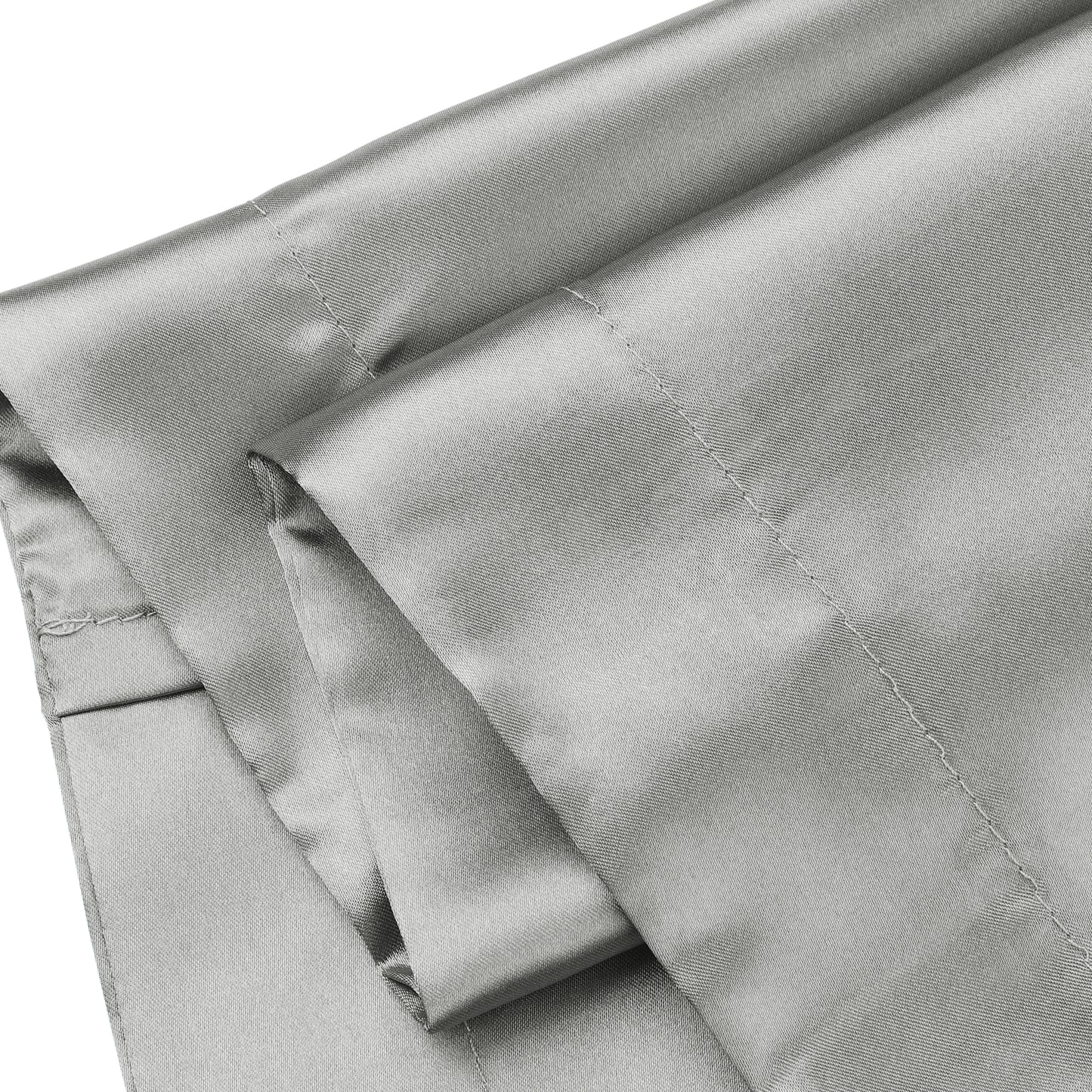 Satin Pillowcase for Hair and Skin Soft and Smooth Set of 2 with Envelope Closure