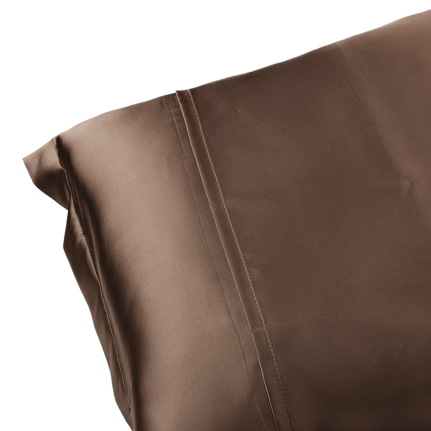 Satin Pillowcase for Hair and Skin Soft and Smooth Set of 2 with Envelope Closure