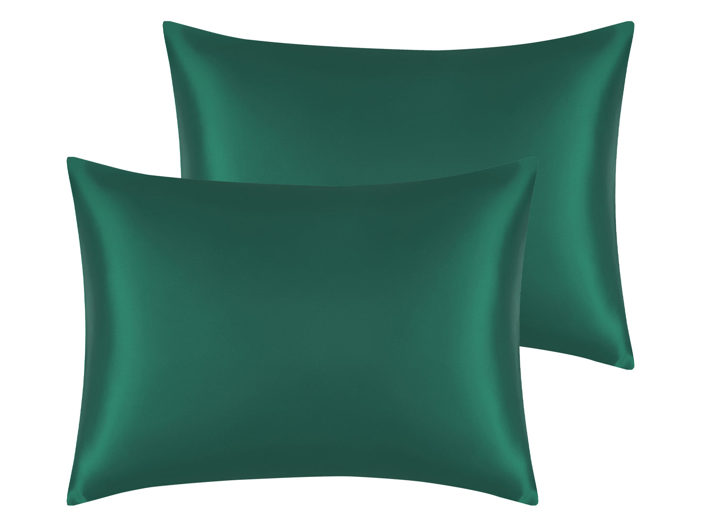 Satin Pillowcase Set of 2 Soft and Comfortable for Hair and Skin with Envelope Closure