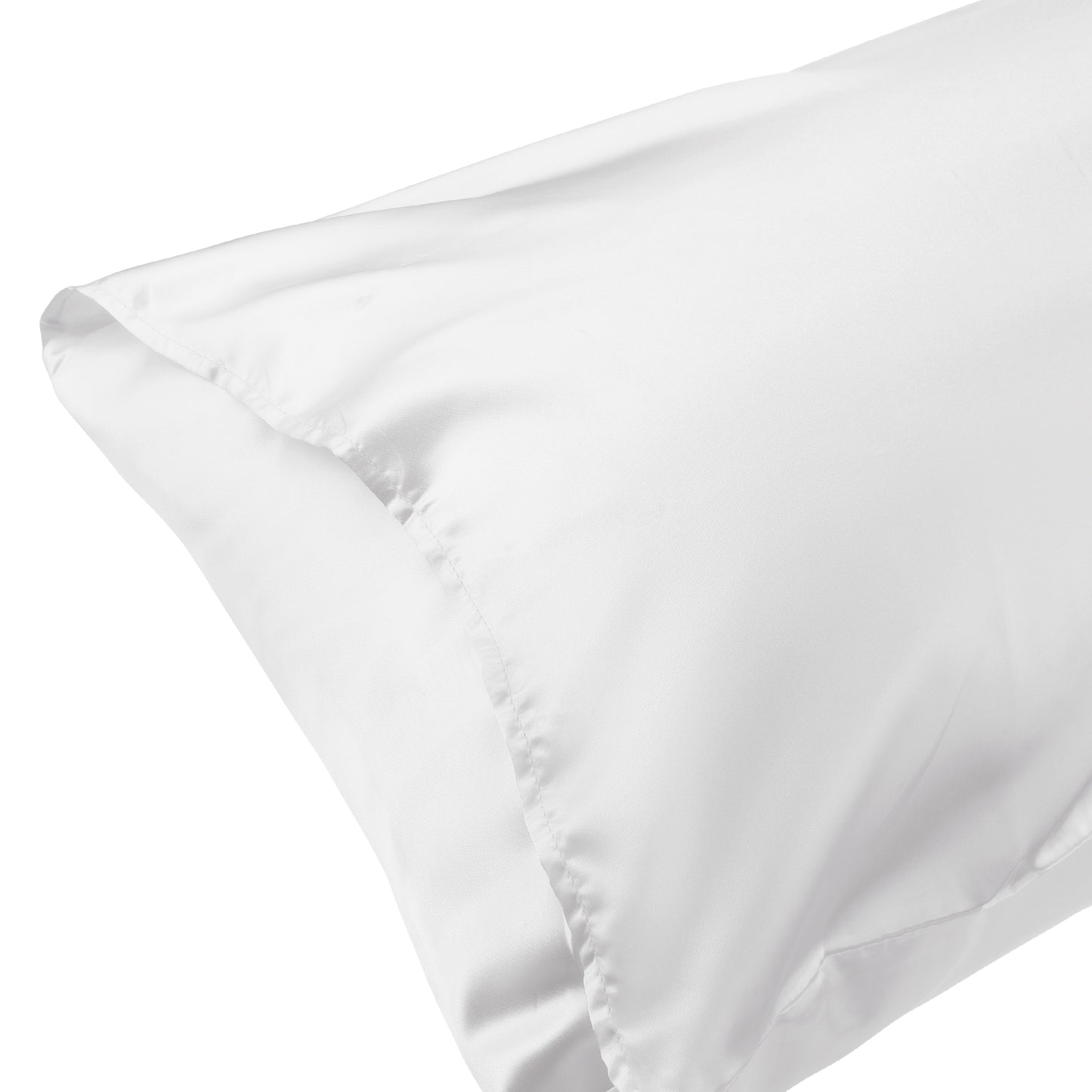 Satin Pillowcase Set of 2 Soft and Comfortable for Hair and Skin with Envelope Closure
