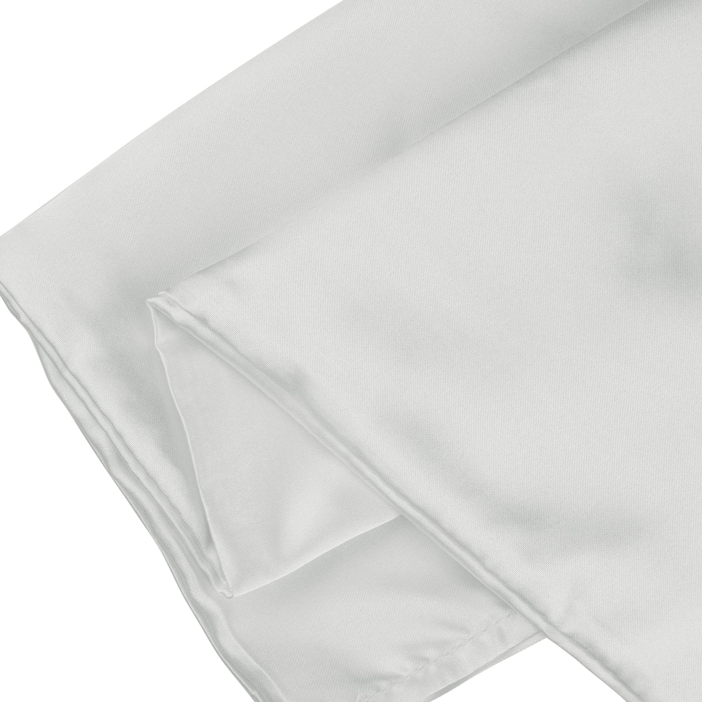 Satin Pillowcase Set of 2 Soft and Comfortable for Hair and Skin with Envelope Closure