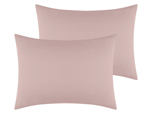 Cotton Pillowcases Set of 2 with Envelope Closure for Softness and Durable Standard