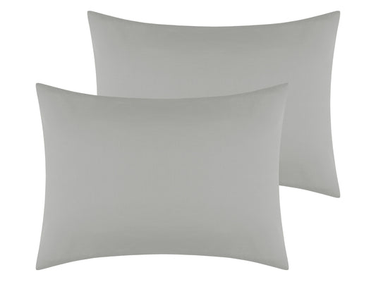 Cotton Pillowcases Set of 2 with Envelope Closure for Softness and Durable Standard