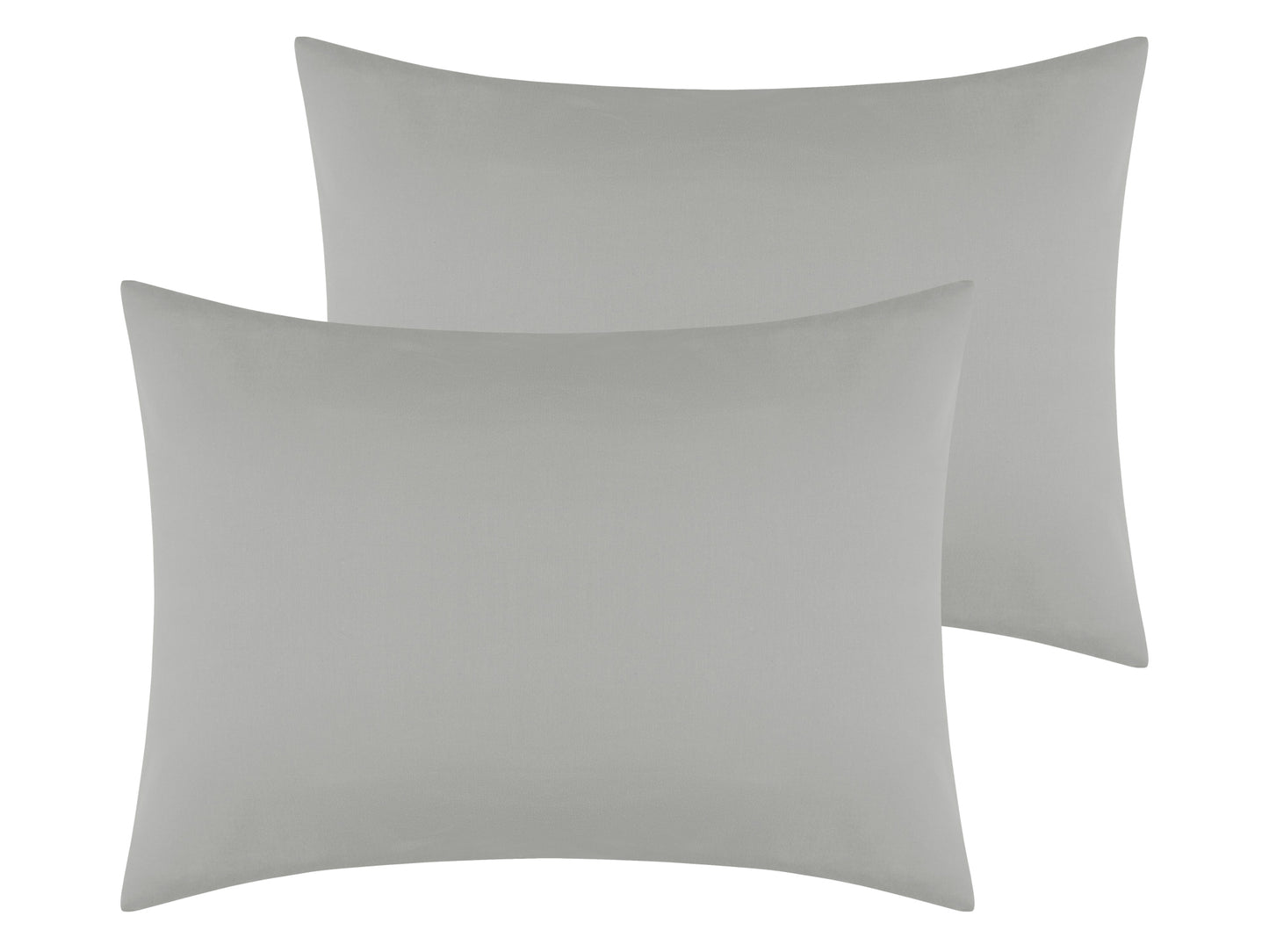 Cotton Pillowcases Set of 2 with Envelope Closure for Softness and Durable Standard