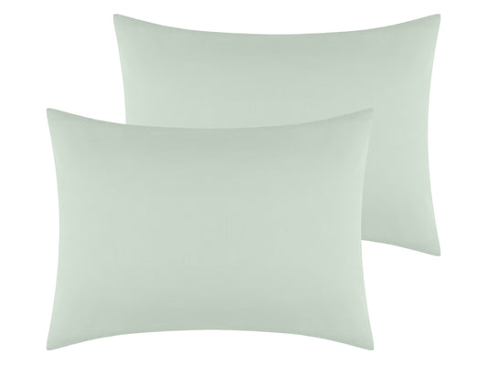 Cotton Pillowcases Set of 2 with Envelope Closure for Softness and Durable Standard
