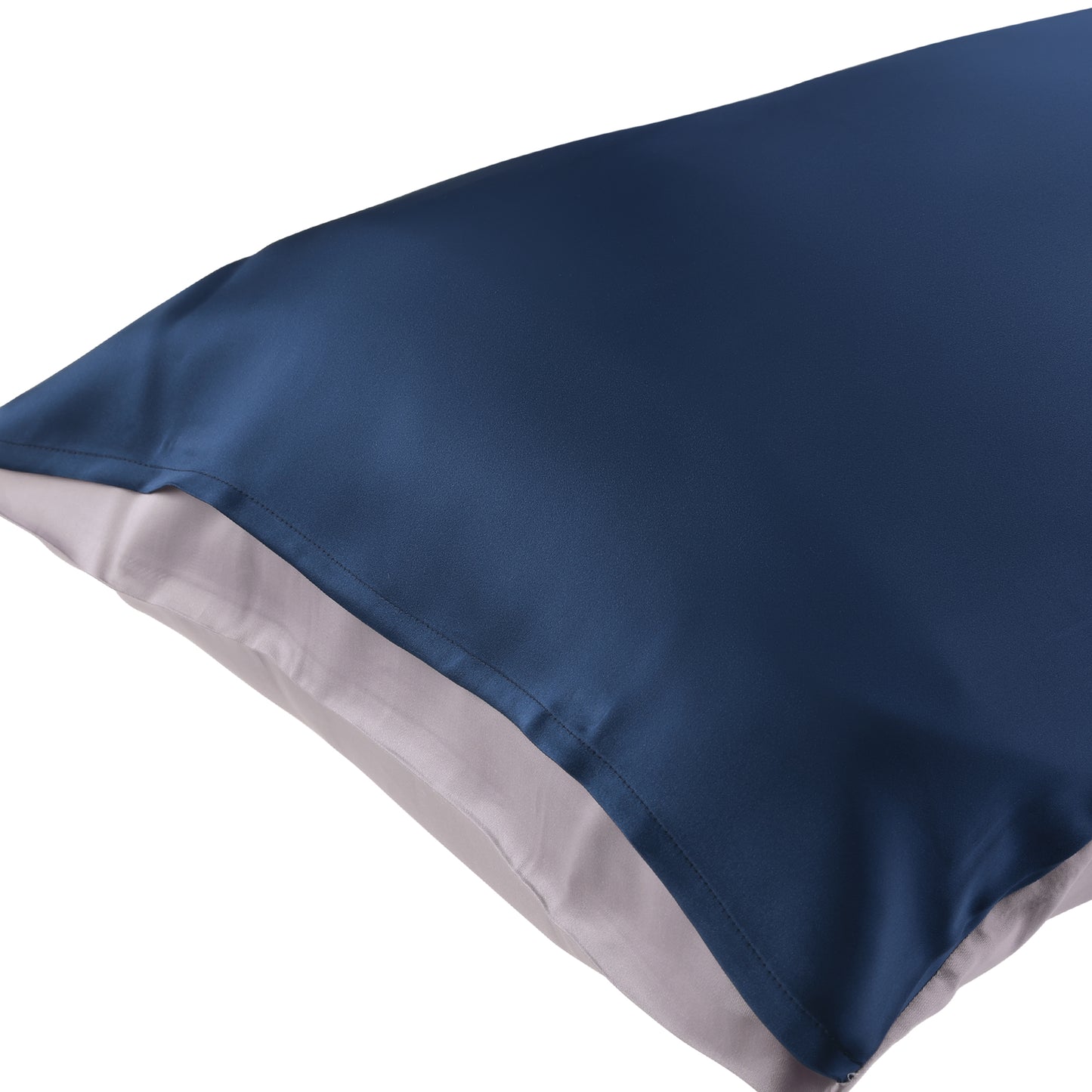 Satin Silk Pillowcase with 1 Pcs for Hair and Skin, Natural Silk Pillow Case with Envelope Closure