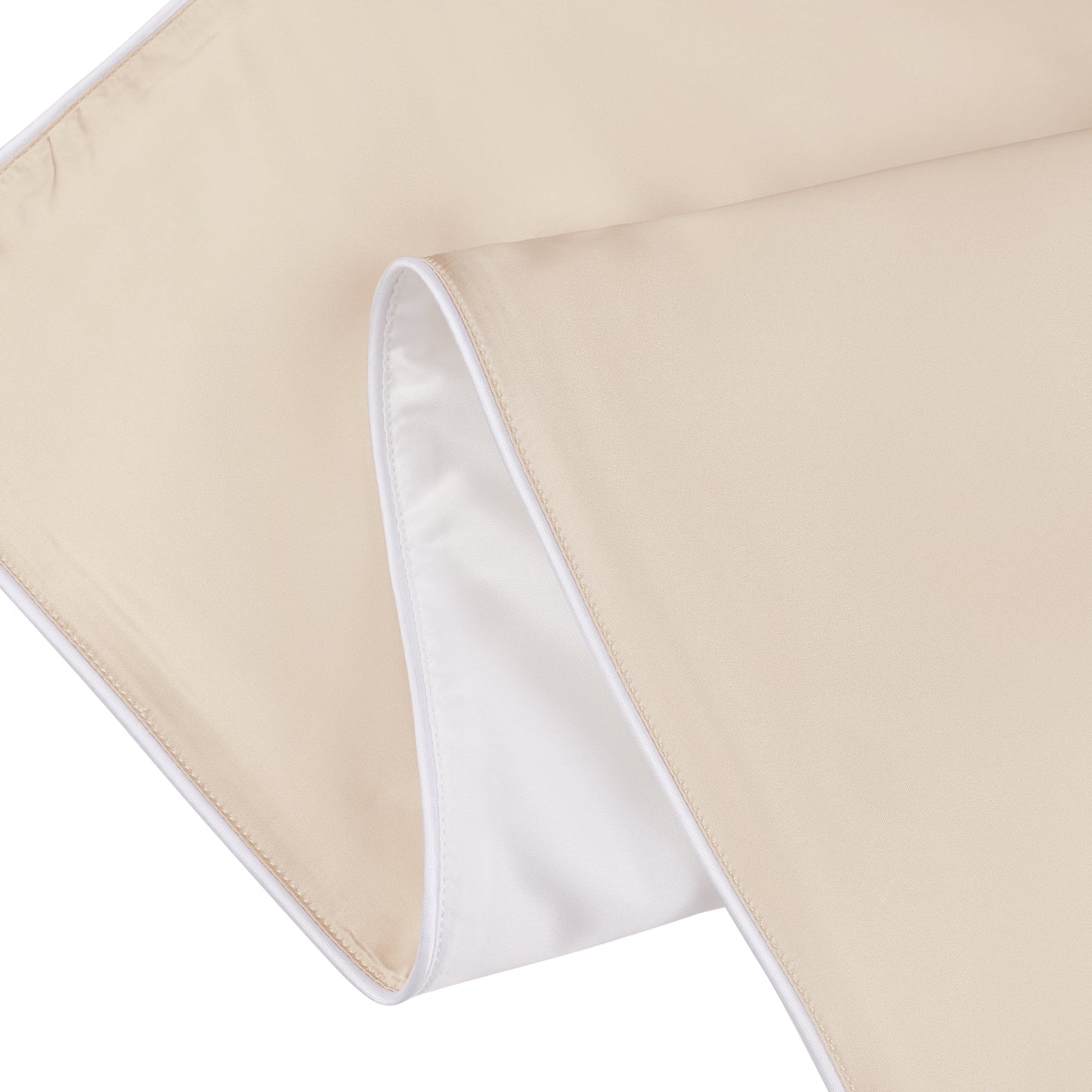 Silk Pillowcase for Hair and Skin Standard Set of 1 Soft and Smooth with Envelope Closure
