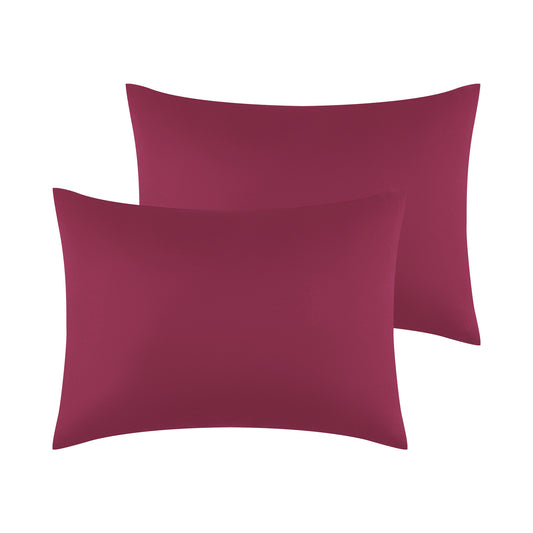 Cooling Pillowcase Set of 2 with Envelope Closure, Easy Care Pillow Cases for Friends Standard