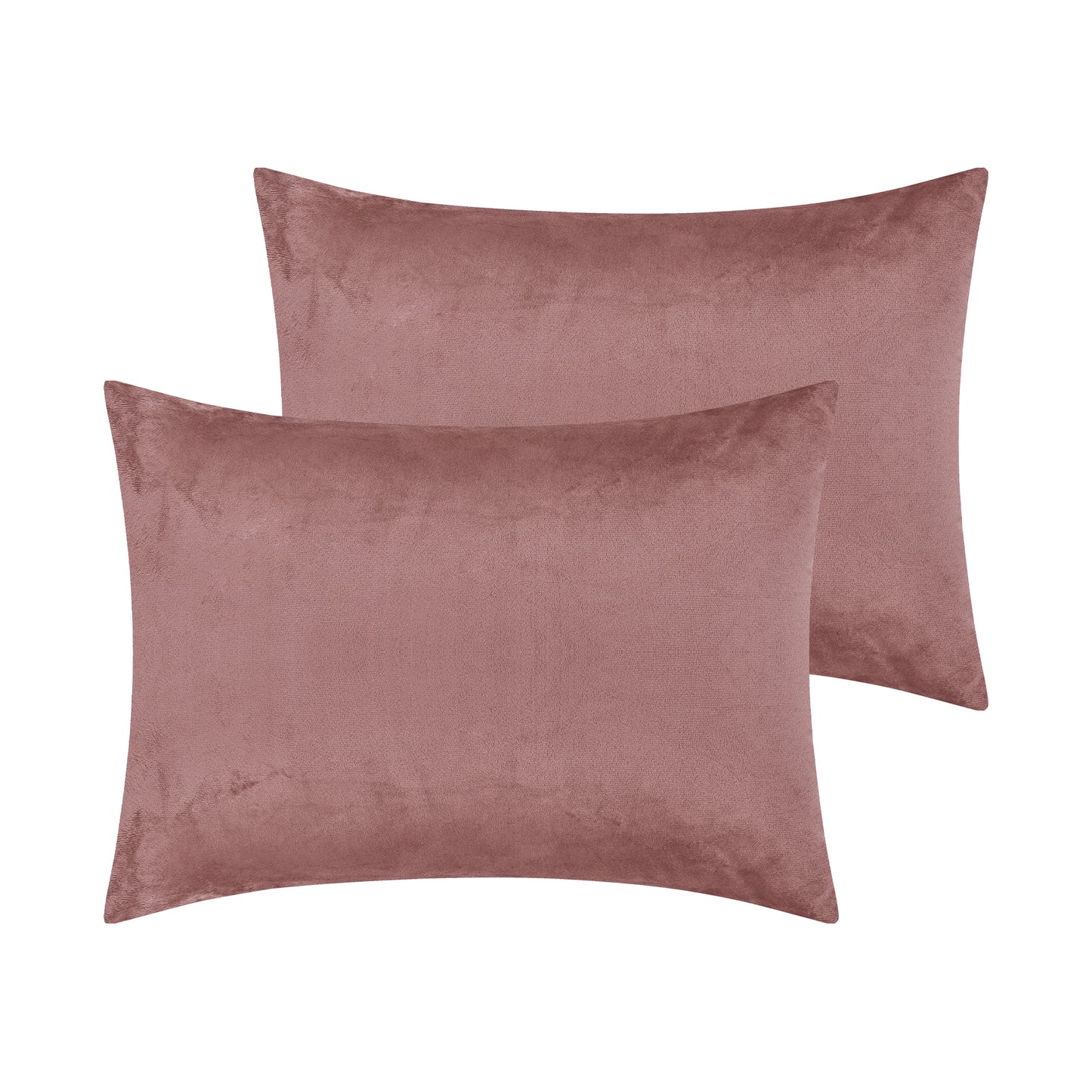 Velvet Pillowcases with Envelope Closure Set of 2 Soft and Durable, Gifts for Women