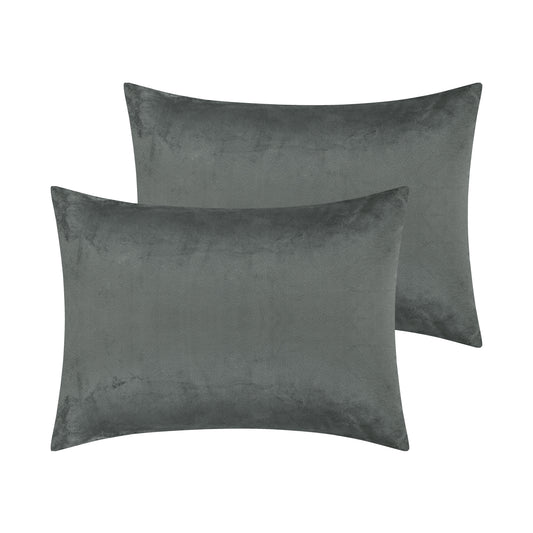 Velvet Pillowcases with Envelope Closure Set of 2 Soft and Durable, Gifts for Women