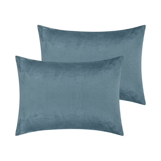 Velvet Pillowcases with Envelope Closure Set of 2 Soft and Durable, Gifts for Women