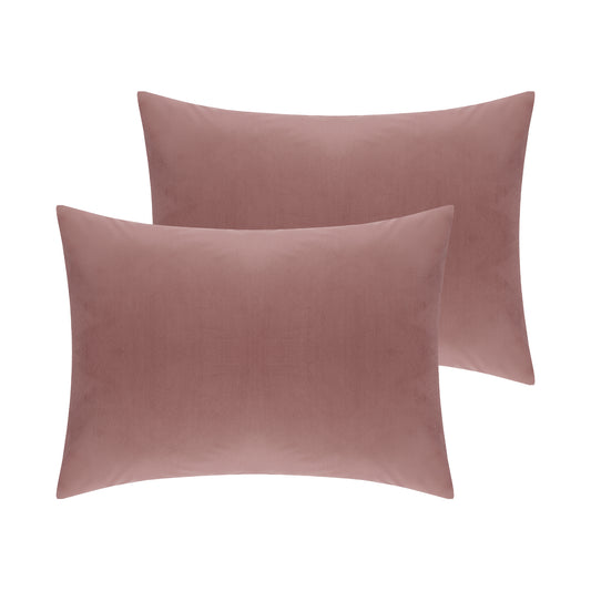 Velvet Pillowcases with Envelope Closure Set of 2 Soft and Durable, Gifts for Women