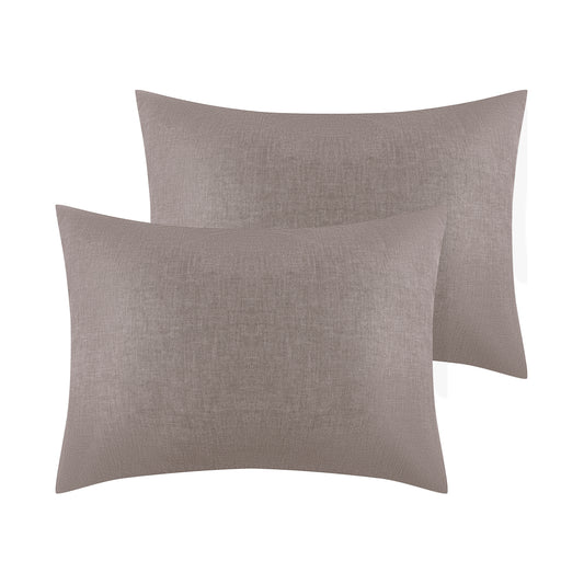Cooling Pillowcase Set of 2 with Envelope Closure, Soft and Breathable Pillow Cases