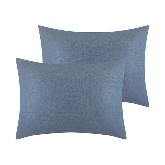 Cooling Pillowcase Set of 2 with Envelope Closure, Soft and Breathable Pillow Cases
