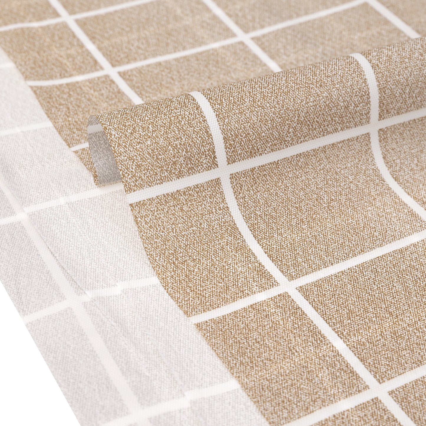 Rectangle Checkered Tablecloth 6 Pack, Disposable Plastic Waterproof Table Cover