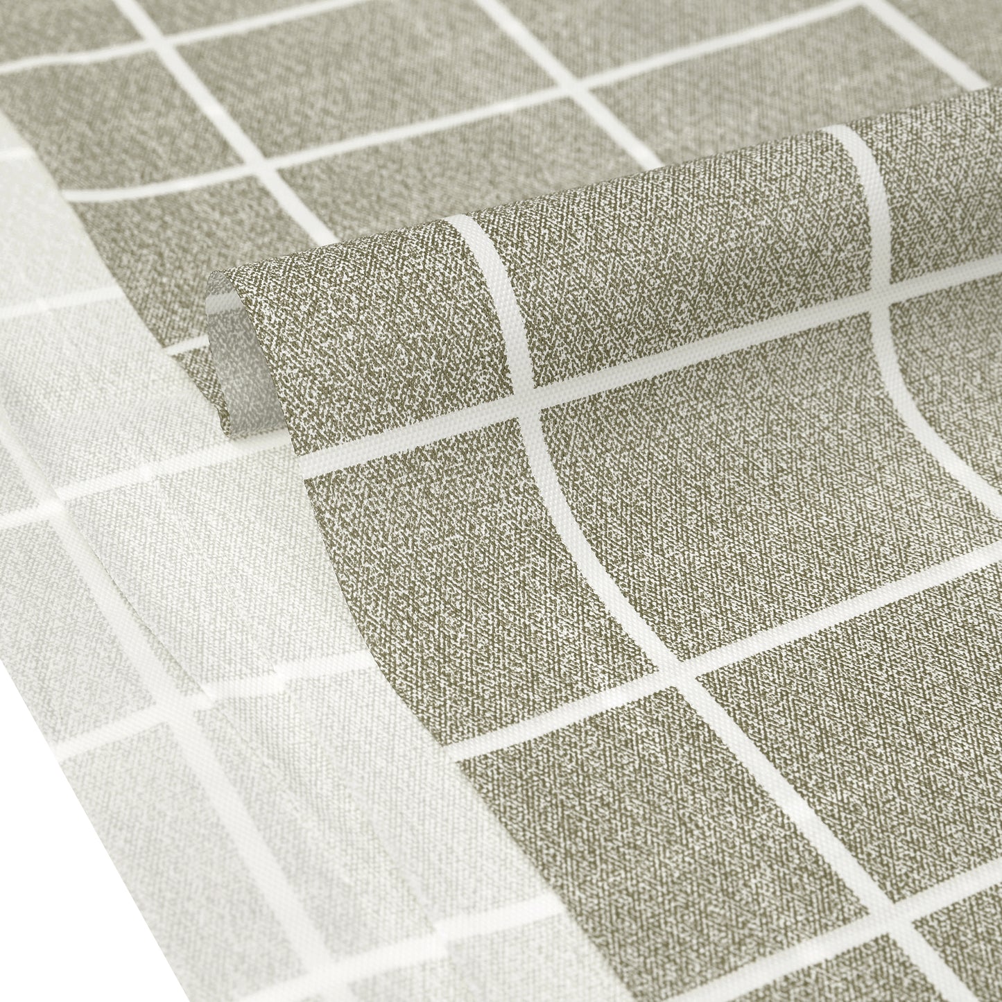 Rectangle Checkered Tablecloth 6 Pack, Disposable Plastic Waterproof Table Cover