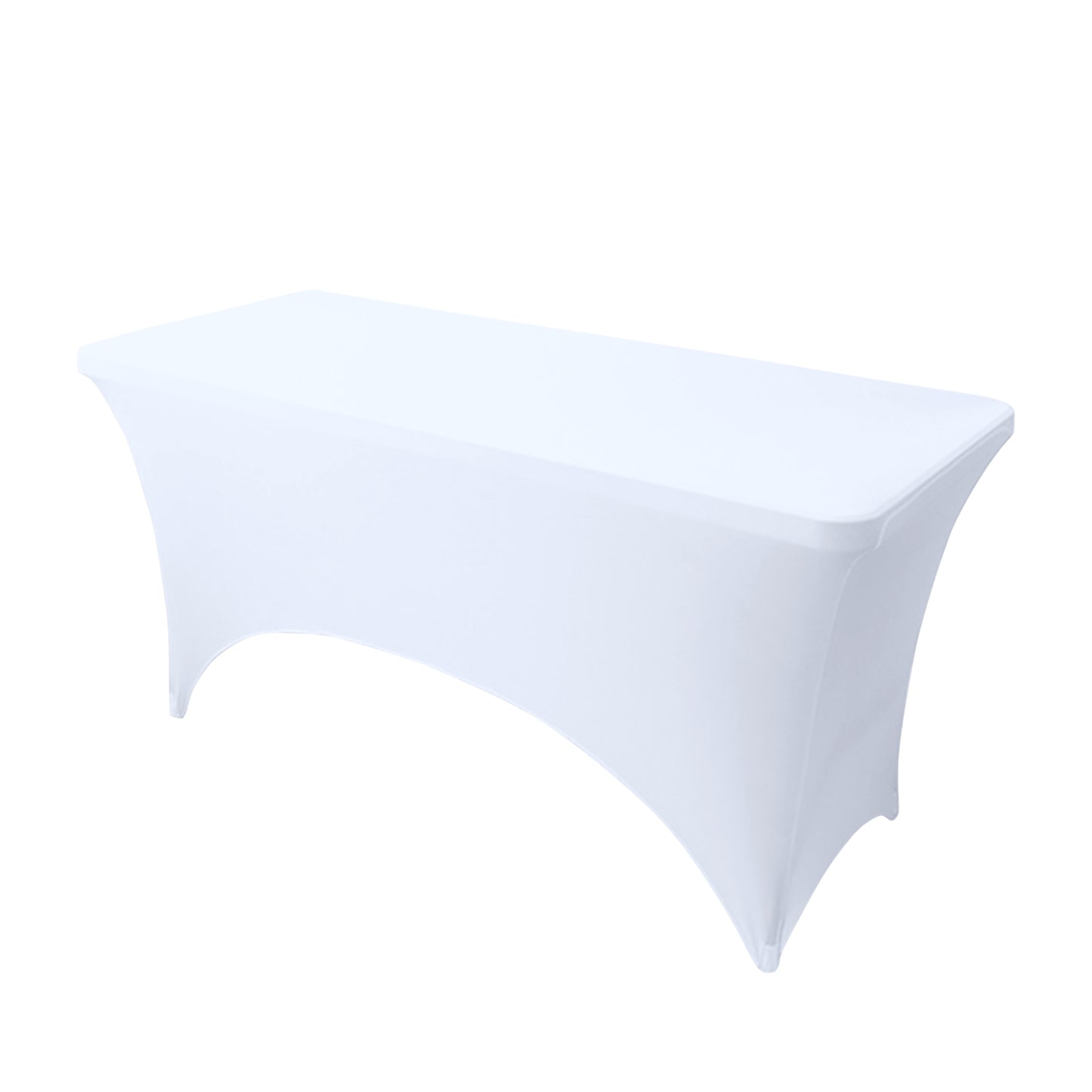 Mantel de licra (1 unidad), lavable y resistente a las arrugas, elástico y rectangular.