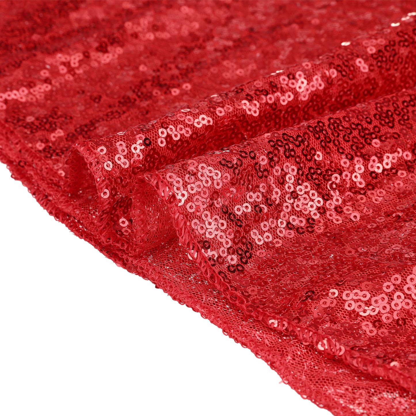 1 Pack Rectangle Tablecloths, Polyester Sequin Table Cover