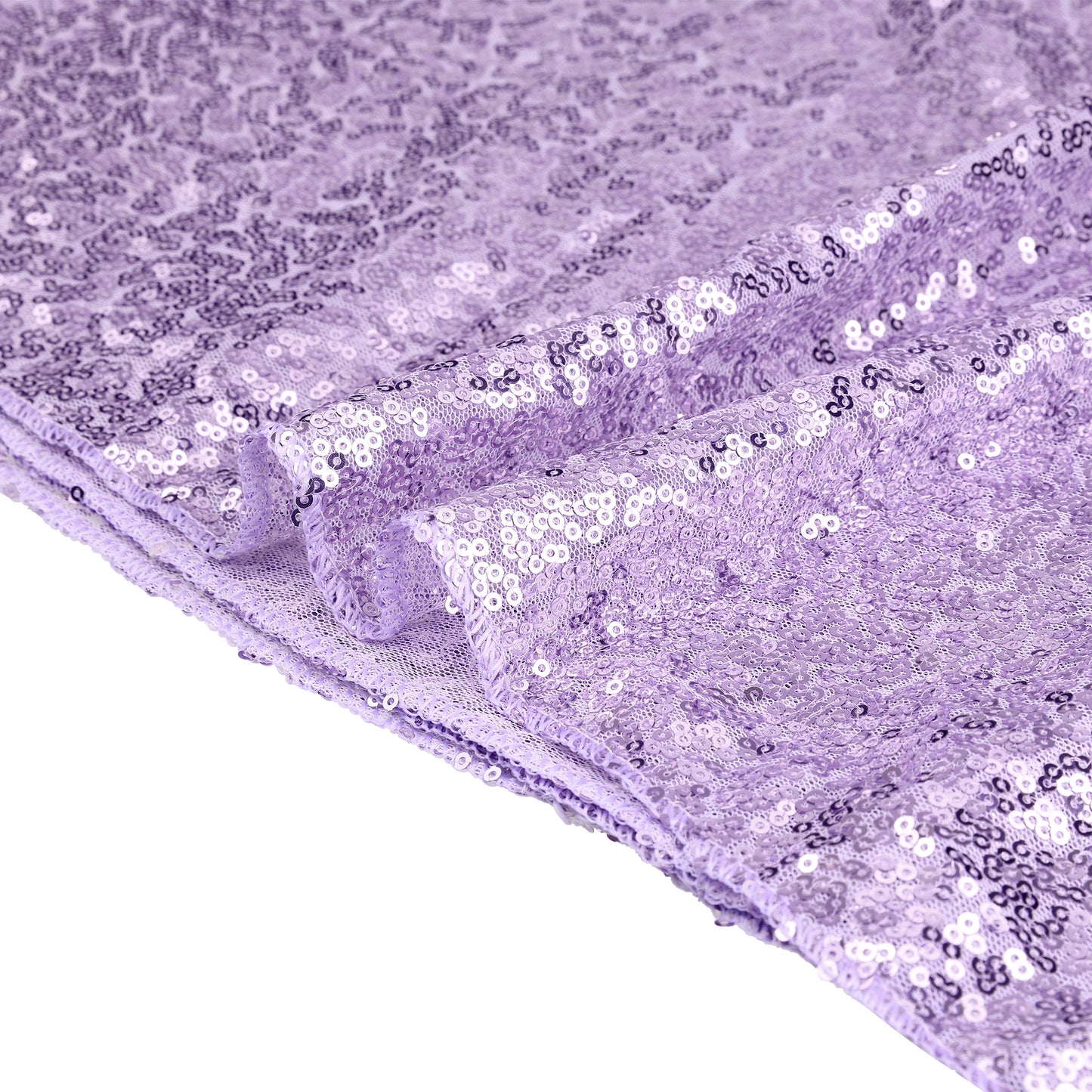 1 Pack Rectangle Tablecloths, Polyester Sequin Table Cover