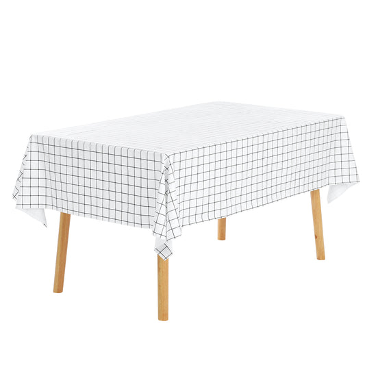 Mantel rectangular de PVC resistente a las arrugas e impermeable (1 unidad)