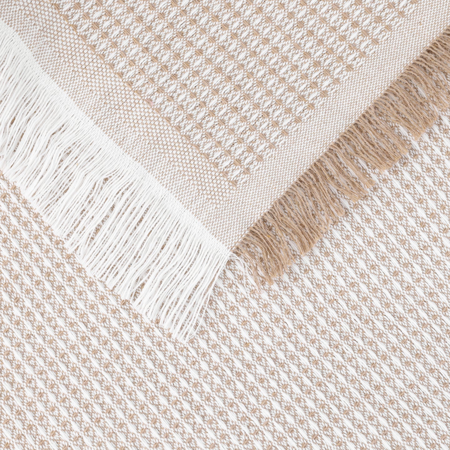 1 Pack Rectangle Tablecloth, Cotton Linen Table Cover