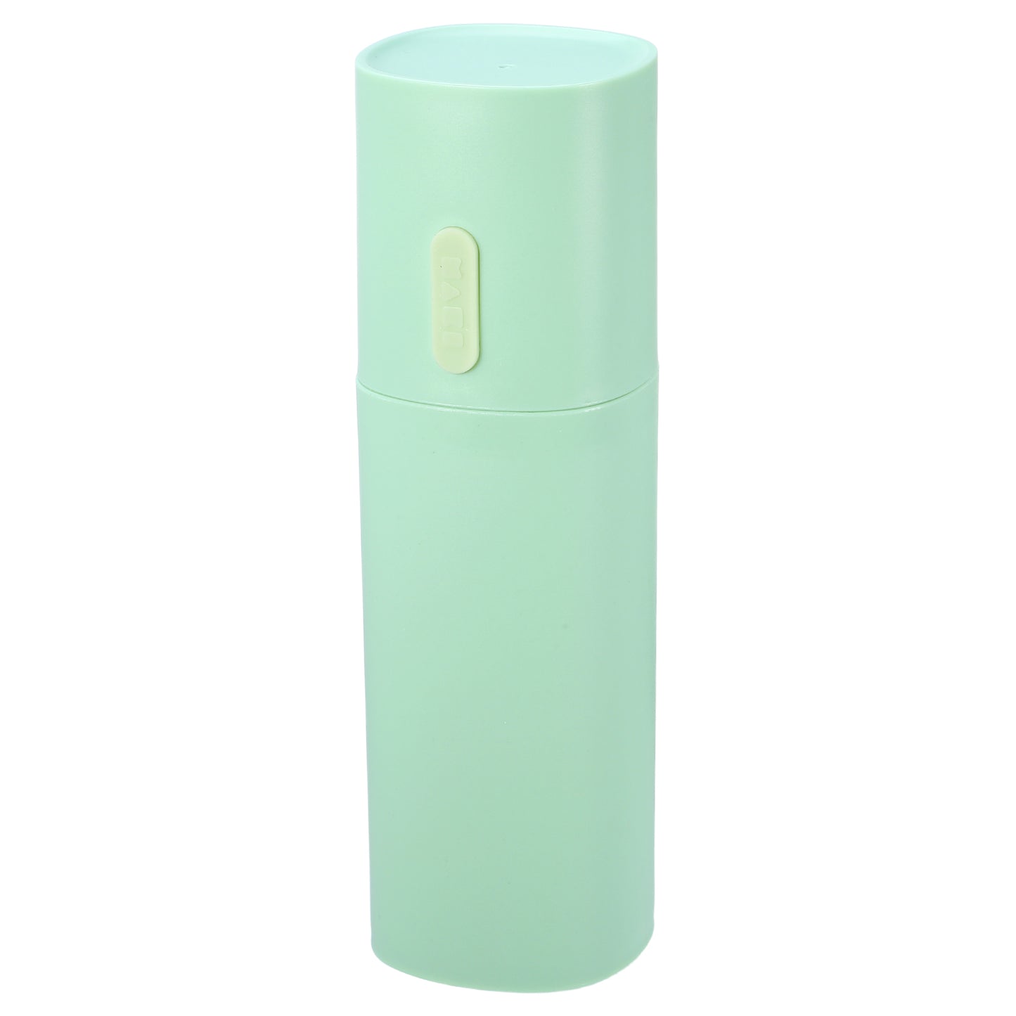 Estuche ligero de viaje para cepillos de dientes (1 pieza, 19 x 6 cm), color verde