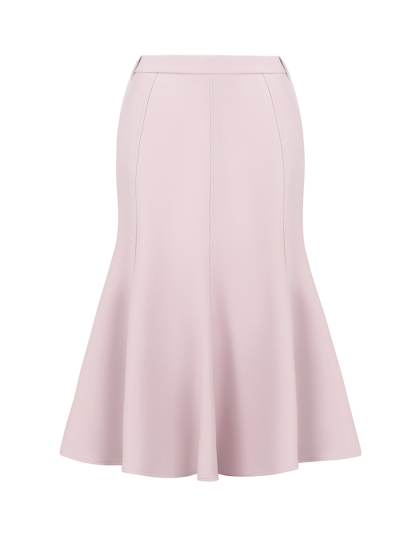 Women's Office Skirt Below Knee Lenght High Waist Fishtail Skirt