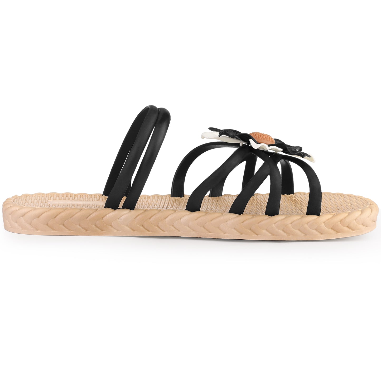 Women's Espadrille Floral Beach Sandals Slip On Slides Sandals