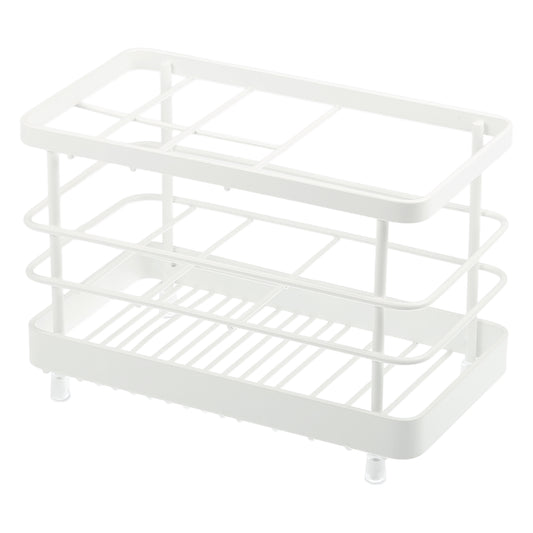 Soporte para cepillo de dientes de acero inoxidable 304, organizador de accesorios de baño, color blanco