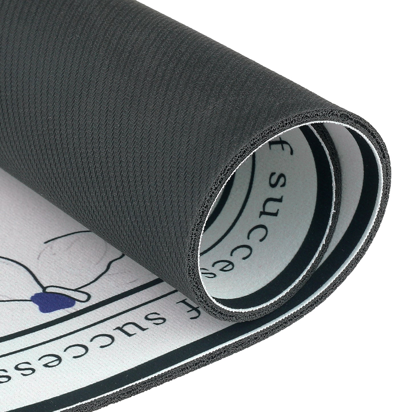 PVC Rubber Non-Slip Quick Dry Rugs Fit Under Door Super Absorbent Thin Bath Mats for Bathroom