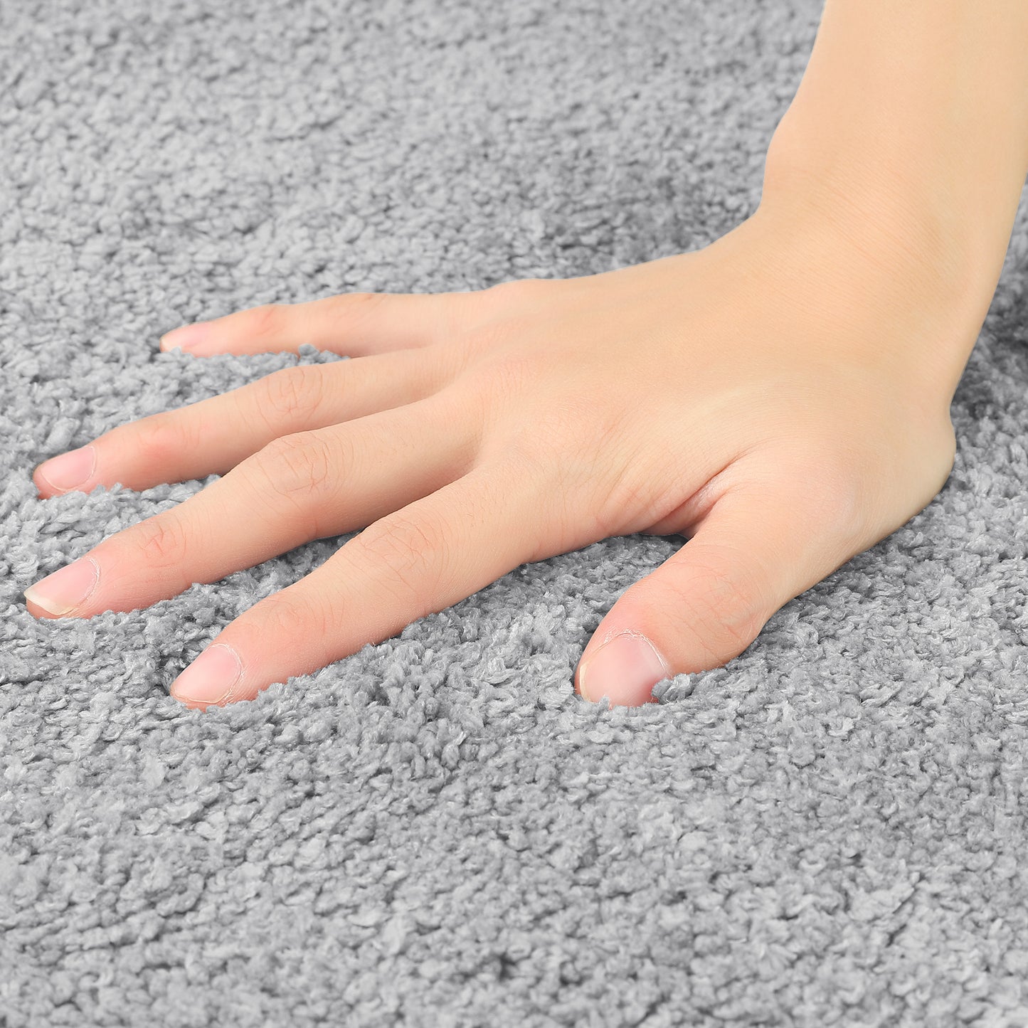 Bathroom Rugs, Soft Plush Non Slip Extra Quick Dry Anti Skid Shaggy Bath Mats