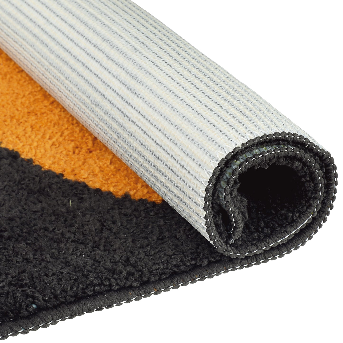 Bathroom Rugs, Soft Plush Non Slip Printing Quick Dry Reversible Microfiber Bath Mats