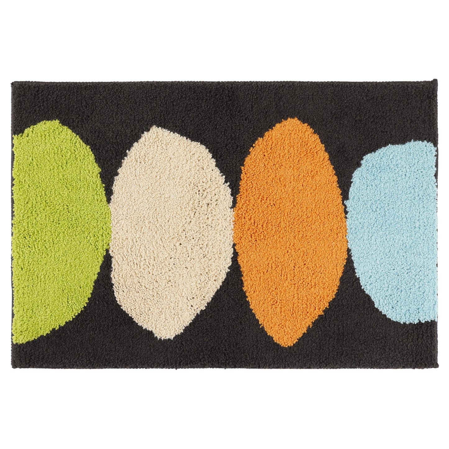 Bathroom Rugs, Soft Plush Non Slip Printing Quick Dry Reversible Microfiber Bath Mats
