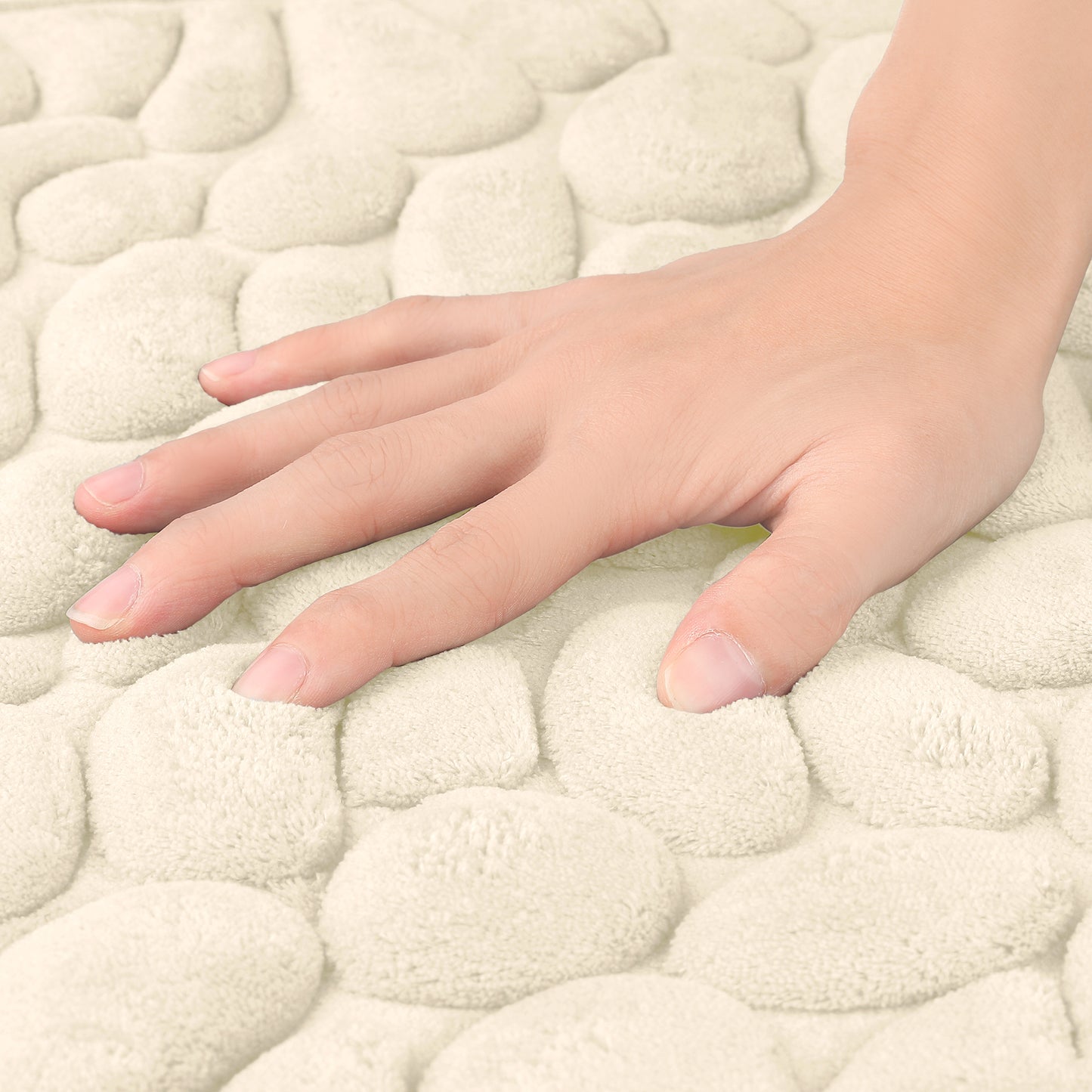 Memory Foam Bathroom Rugs Ultra Soft Non-Slip Water Absorbent Quick Dry Bath Mats