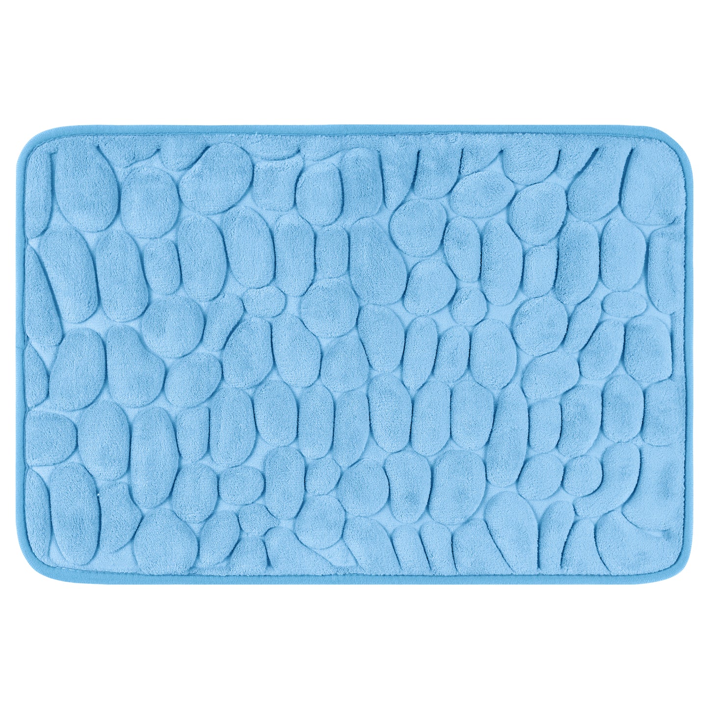 Memory Foam Bathroom Rugs Ultra Soft Non-Slip Water Absorbent Quick Dry Bath Mats