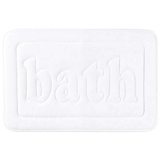 Memory Foam Bathroom Rugs, Non Skid Bottom Water Absorbent Quick Dry Bath Mats