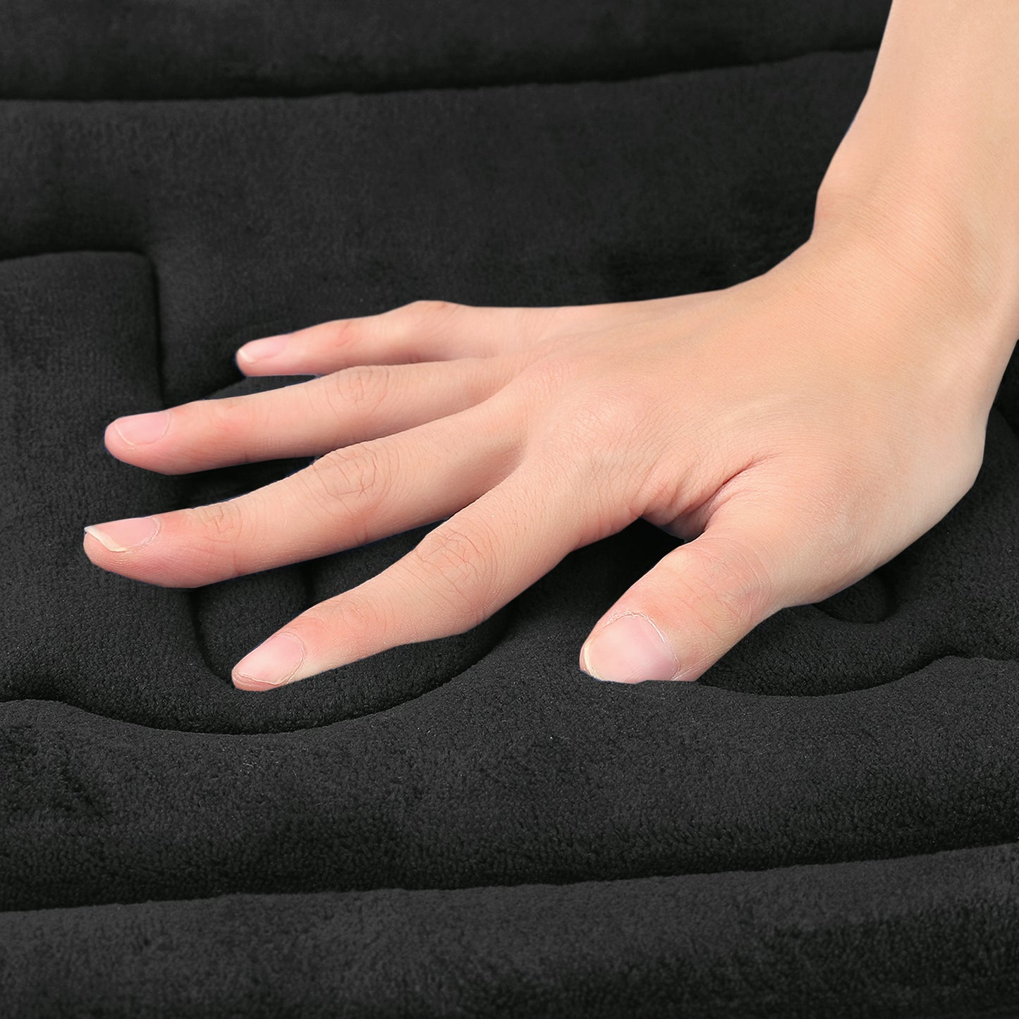 Memory Foam Bathroom Rugs, Non Skid Bottom Water Absorbent Quick Dry Bath Mats