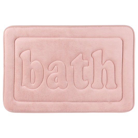 Memory Foam Bathroom Rugs, Non Skid Bottom Water Absorbent Quick Dry Bath Mats