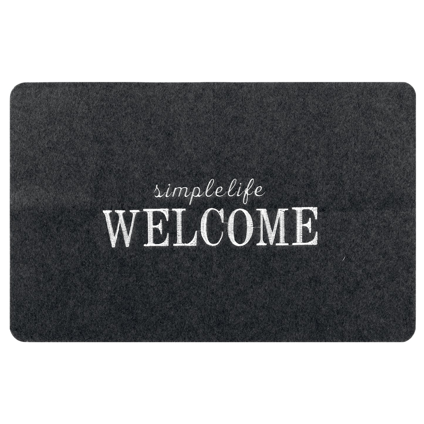 Door Mat Non Slip Indoor Outdoor Doormats Rubber Backing for Durable Resistant Rugs