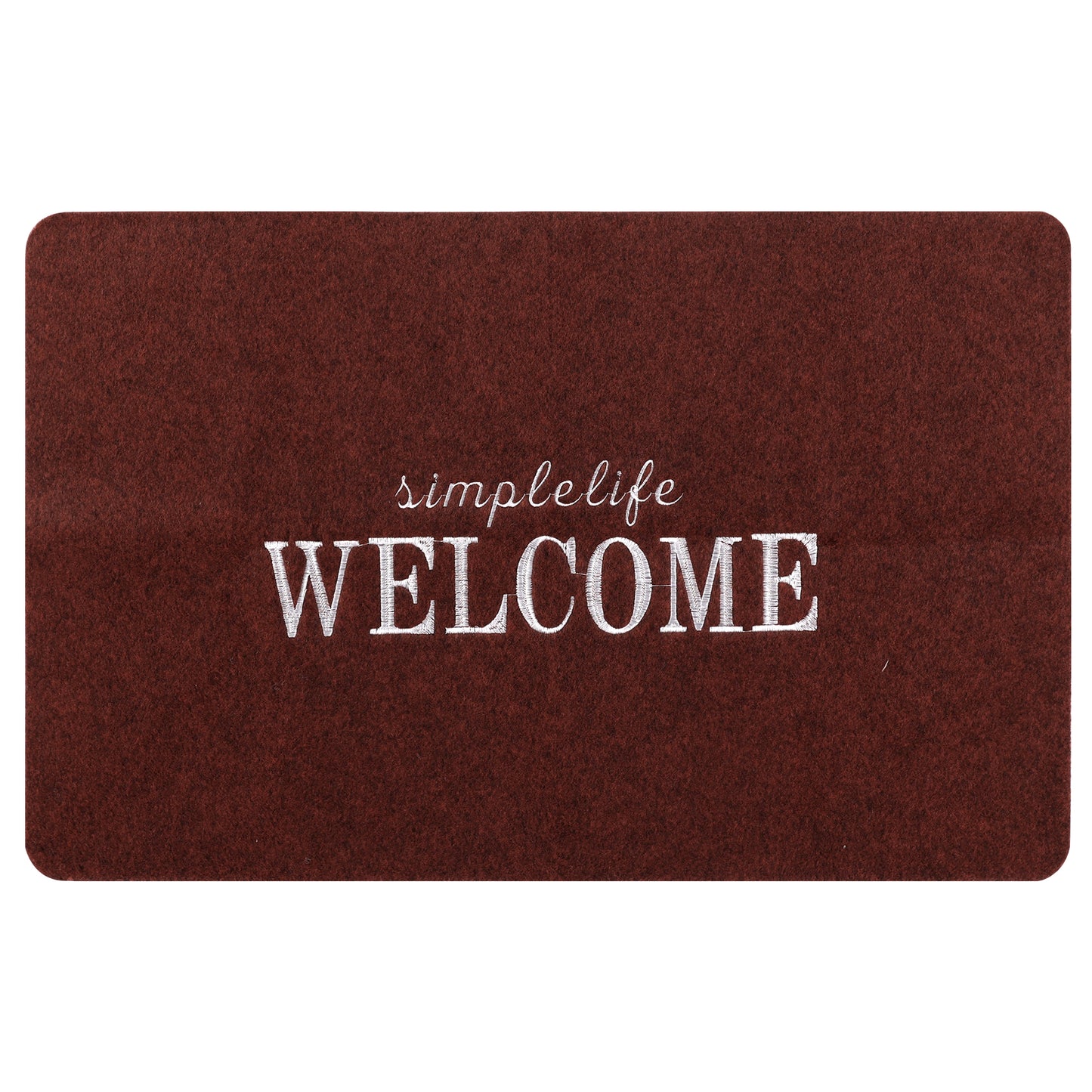 Door Mat Non Slip Indoor Outdoor Doormats Rubber Backing for Durable Resistant Rugs