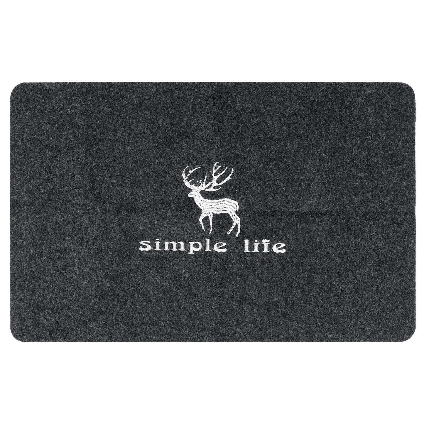 Door Mat Non Slip Indoor Outdoor Doormats Rubber Backing for Durable Resistant Rugs